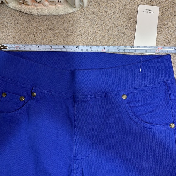Kathy Jeggings size M/L. Blue or Burgundy W Pockets - Picture 6 of 16